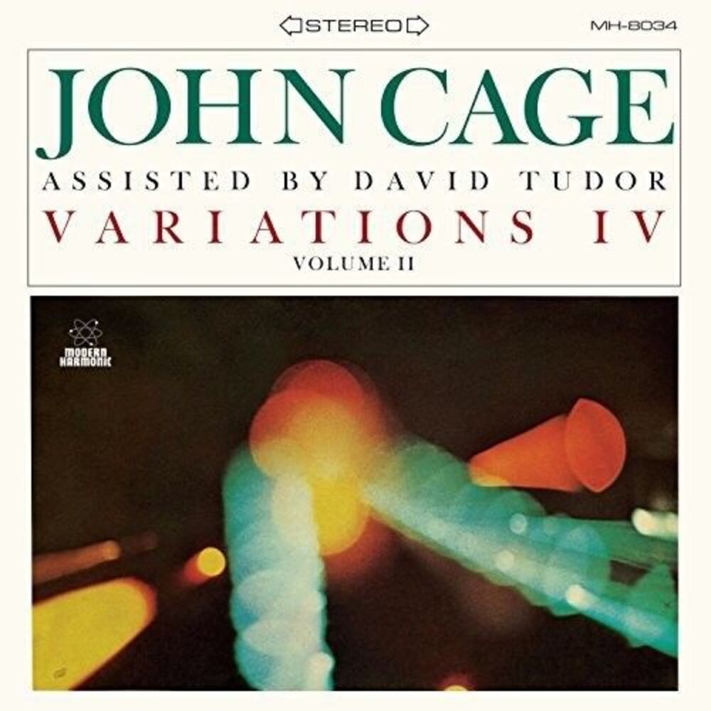 John Cage - Variations IV, Vol. 2  LP LP
